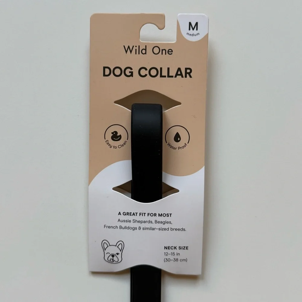 Wild One Dog Collar - M (12-15